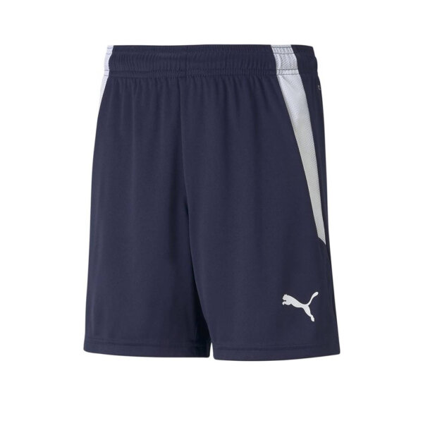 Puma teamLIGA shorts Jr Peacock - Puma White