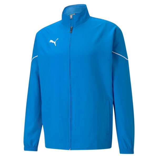 Puma teamRISE Sideline Jacket electric blue lemonade