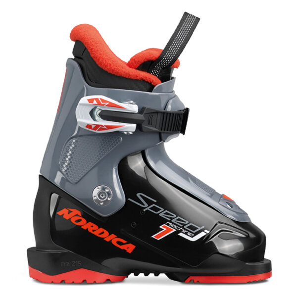 Nordica Speedmachine J1 7T1 schwarz-anthrazit-rot Kinderskischuhe