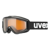 Uvex speedy Pro Kinderskibrille black / Scheibe lasergold S2