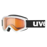 Uvex speedy Pro Kinderskibrille White / Scheibe lasergold S2