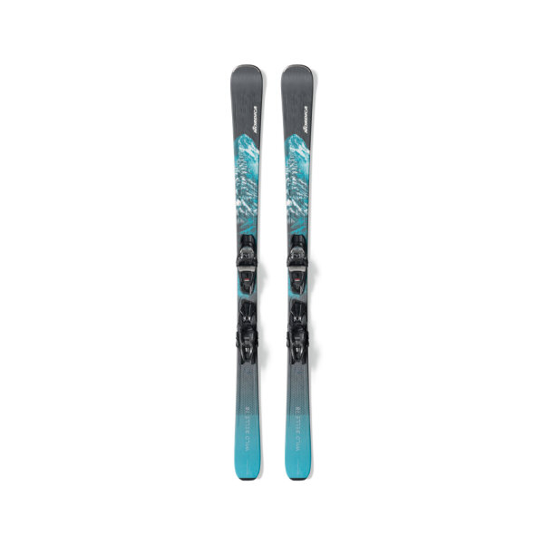 Nordica Wild Belle 78+TP2COMP10FDT 001 anthrazit/aqua Damen 2024 Allmountainski 150 cm