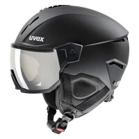 Uvex instinct visor Skihelm black matt