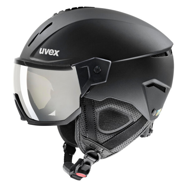 Uvex instinct visor Skihelm black matt 60-62