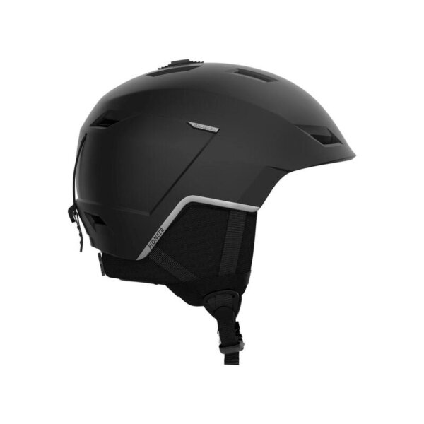 Salomon Helm PIONEER LT Black Silver Skihelm