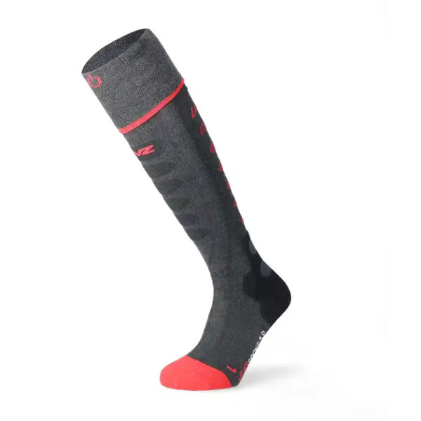 Lenz Heizocke 5.1 Toe Cap anthrazit/rot Heat Socks