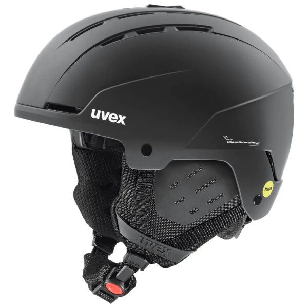 Uvex stance MIPS Skihelm black matt