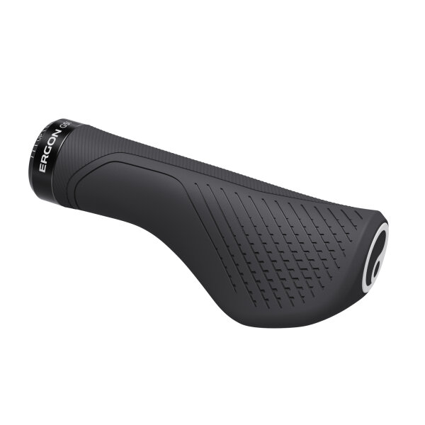 Ergon GS1-L Evo Black ergonomische Fahrradgriffe