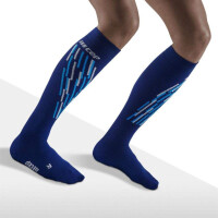 CEP Ski Thermo socks Damen blue/azure