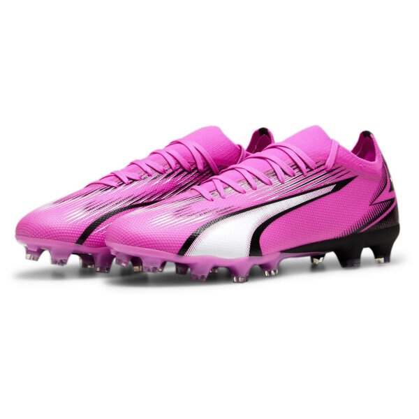 Puma Ultra Match FG/AG 107754-01 Fussallschuh Poison-Pink/White/Black