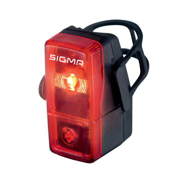 SIGMA CUBIC Fahrrad LED Fahrradlampe R&uuml;ckleuchte R&uuml;cklicht inkl. Batterien