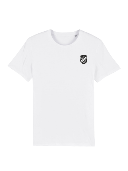 T-Shirt FC Schnaittach Schwarz Wei&szlig; Logo Unisex Wei&szlig;