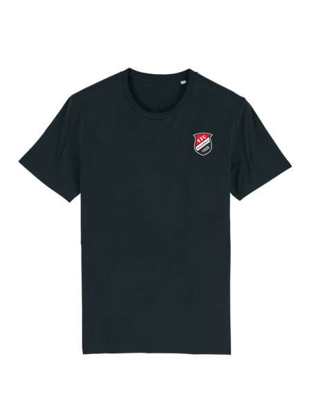 T-Shirt FC Schnaittach Klassisch Logo Unisex Schwarz