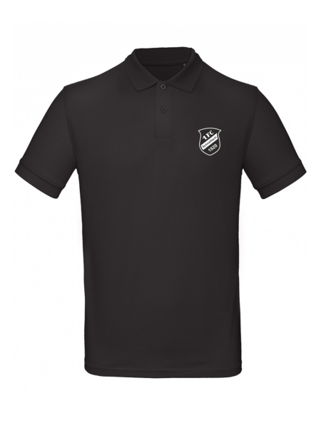 Polo Shirt FC Schnaittach Schwarz Wei&szlig; Logo Unisex Schwarz