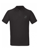 Polo Shirt FC Schnaittach Retro Logo Unisex Schwarz