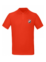 Polo Shirt FC Schnaittach Klassisch Logo Unisex Rot