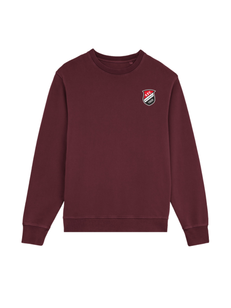 Sweater FC Schnaittach Klassisch Logo Unisex Rot