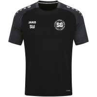 Jako T-Shirt Performance 6122-804 schwarz/anthra light...