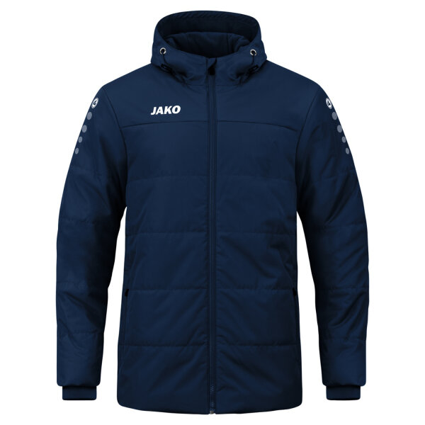 Jako Coachjacke Team mit Kapuze 7103-900 marine