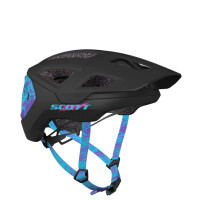 Scott Tago Plus Fahrradhelm black/marble/purple