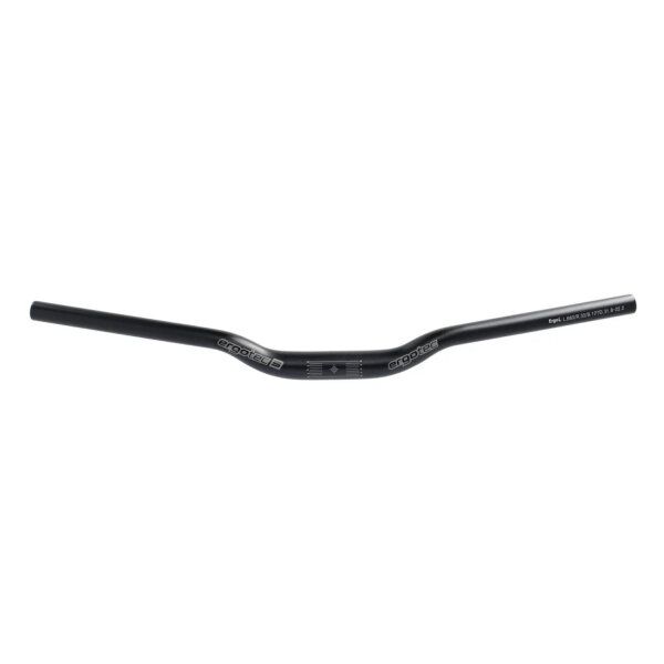 Ergotec H-Bar Lenkerb&uuml;gel Alu 31,8mm 660mm schwarz matt 12&deg;