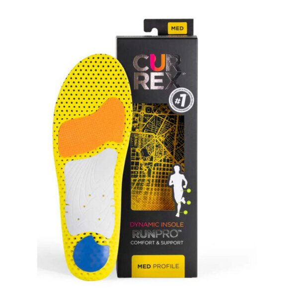Currex RunPro Einlegesohlen fürs Laufen Med M