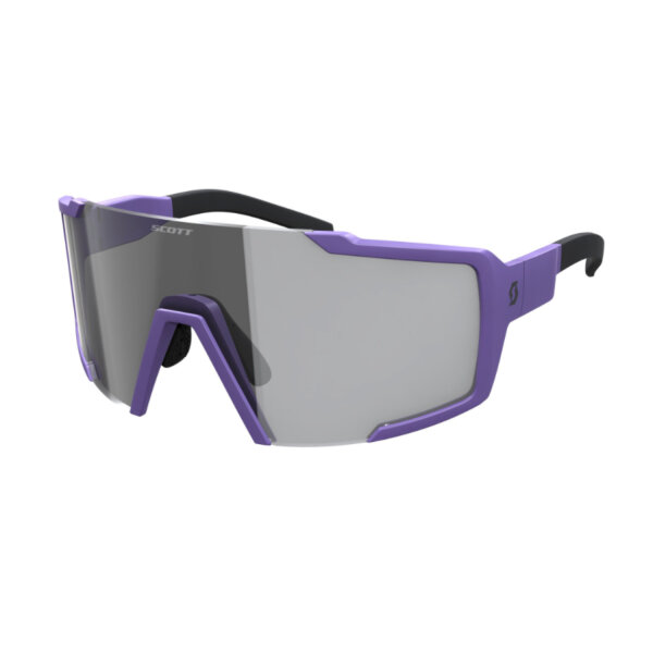 Scott Shield LS Sonnenbrille ultra purple/grey light sensitive