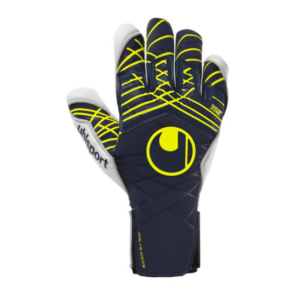 Uhlsport Prediction Absolutgrip SC marine/wei&szlig;/fluo gelb Torwarthandschuhe