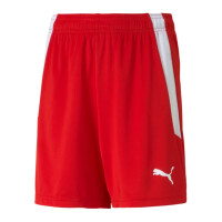 Puma teamLIGA Shorts Jr/ Puma Red-Puma White