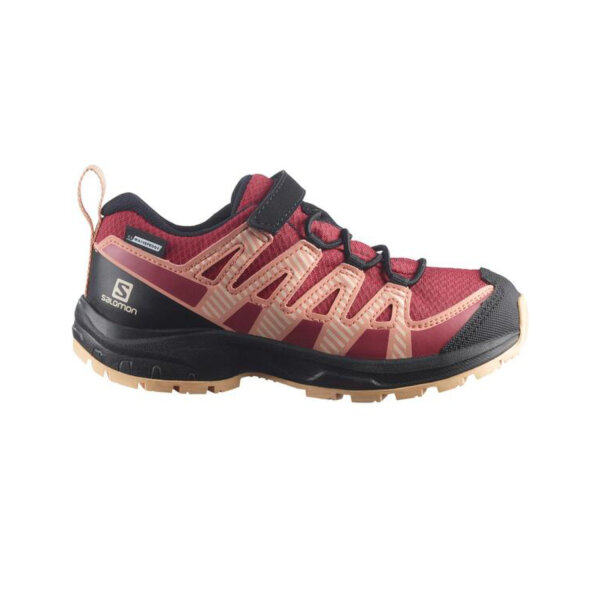 Salomon XA Pro V8 CSWP Kinderschuh EarthRed/Black/AlmCream