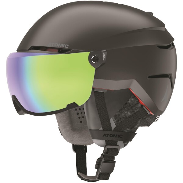 Atomic Savor Amid Visor HD Black Skihelm 59-63