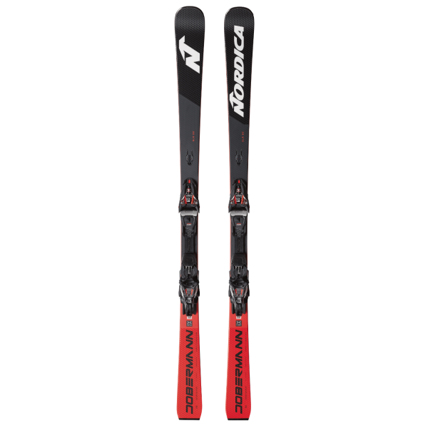 Nordica Dobermann SLR DC + XCell 14 FDT Slalomski Schwarz/Rot 2025