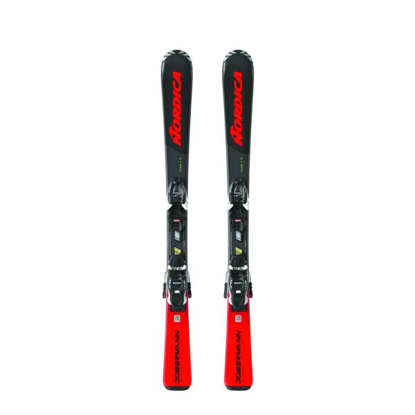 Nordica Team J R(70-90)+ J 4.5 FDT Kinder Allmountain Schwarz/ Rot 2025