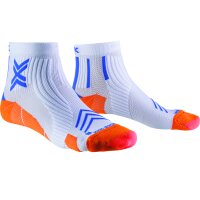 X-Socks Run Expert Ankle White/Orange/Twyce Blue Unisex