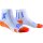 X-Socks Run Expert Ankle White/Orange/Twyce Blue Unisex