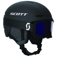 Scott Track Helm + Factor Pro Brille Combo Black