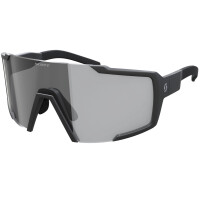 Scott Shield LS Sonnenbrille black matt/grey light sensitive