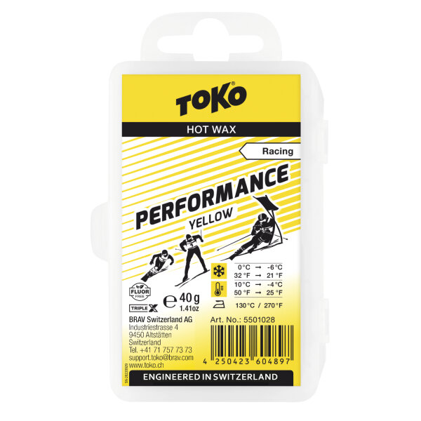 ToKo Performance yellow Wax Heißwachs 40g