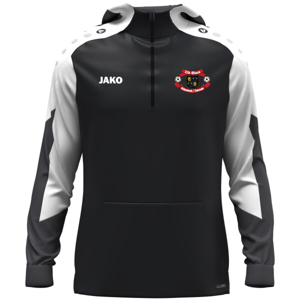 Jako Zip Hoodie Dynamic schwarz/weiß/anthrazit Old Stars 6770-826