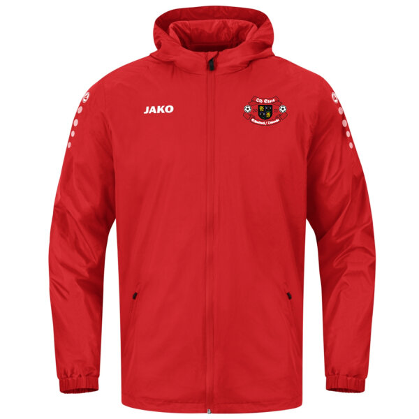 Jako Allwetterjacke Team 2.0 rot Old Stars 7402-100