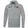 Jako Kapuzensweat Base hellgrau/meliert Old Stars 6765-41 L