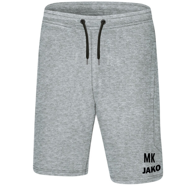 Jako Short Base hellgrau meliert Old Stars 8565-41 L