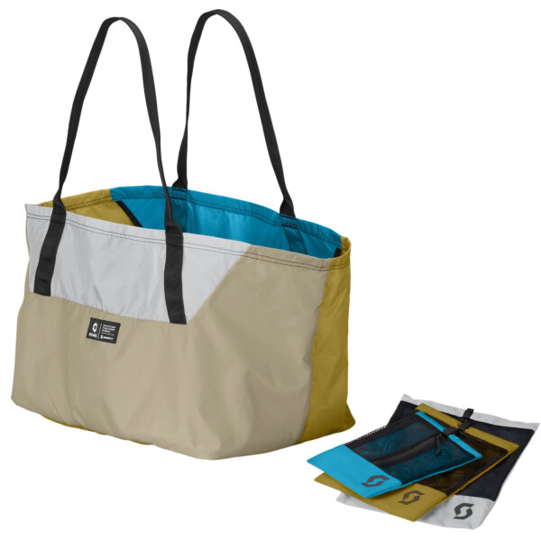 Scott Hauler/Sleeves Remix Bag Gear (4er-Pack) dust beige/savanna green