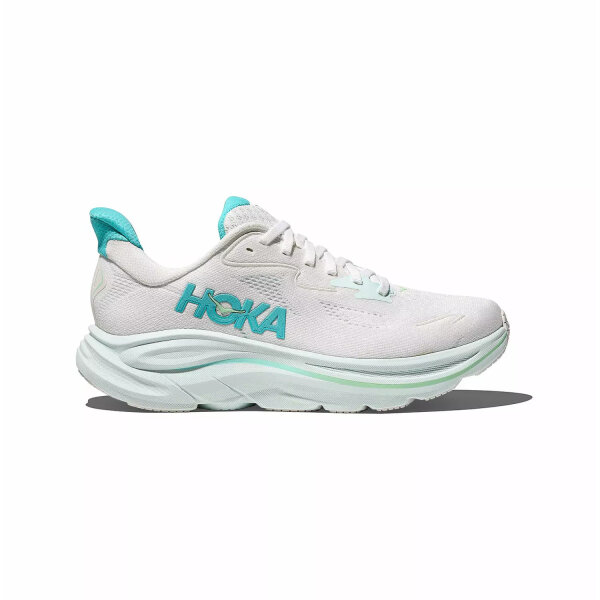 Hoka Clifton 10 Damenlaufschuh White/Cielo Blue 40