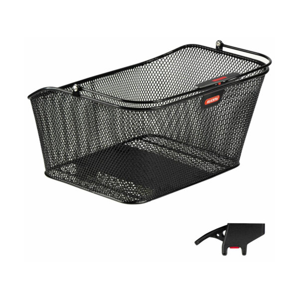 KLICKfix City Hinterradkorb incl. KLICKfix KorbKlip 2