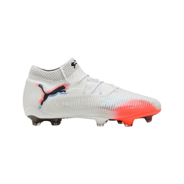 PUMA Future 8 Ultimate FG PUMA White-PUMA Black-Glowing Red 108581