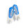Puma Ultra Light Ankle Ultra-Blue/White-Glowing Red Schienbeinschoner