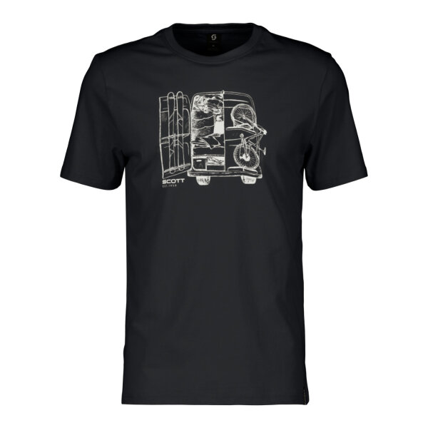 Scott Tee M´s Casual SS black