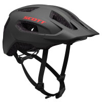 Scott Helmet Supra (CE) Dark Grey/Red Unisize 54-61