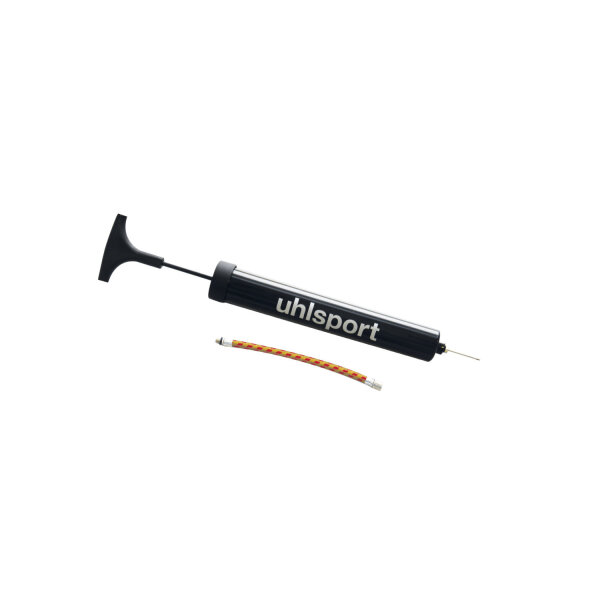 Uhlsport Ballpumpe klein 6" schwarz/weiß